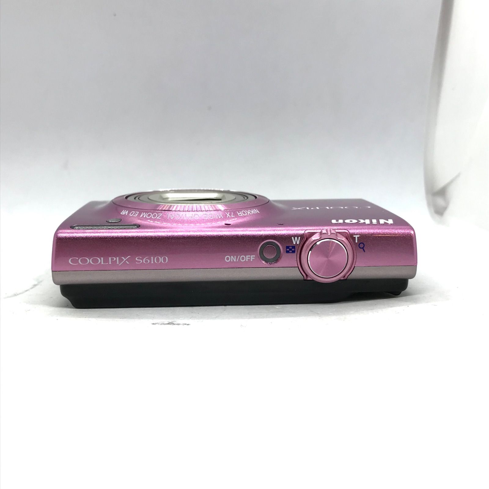 動作未確認】Nikon ニコン COOLPIX S6100 デジタルカメラ グロスピンク 