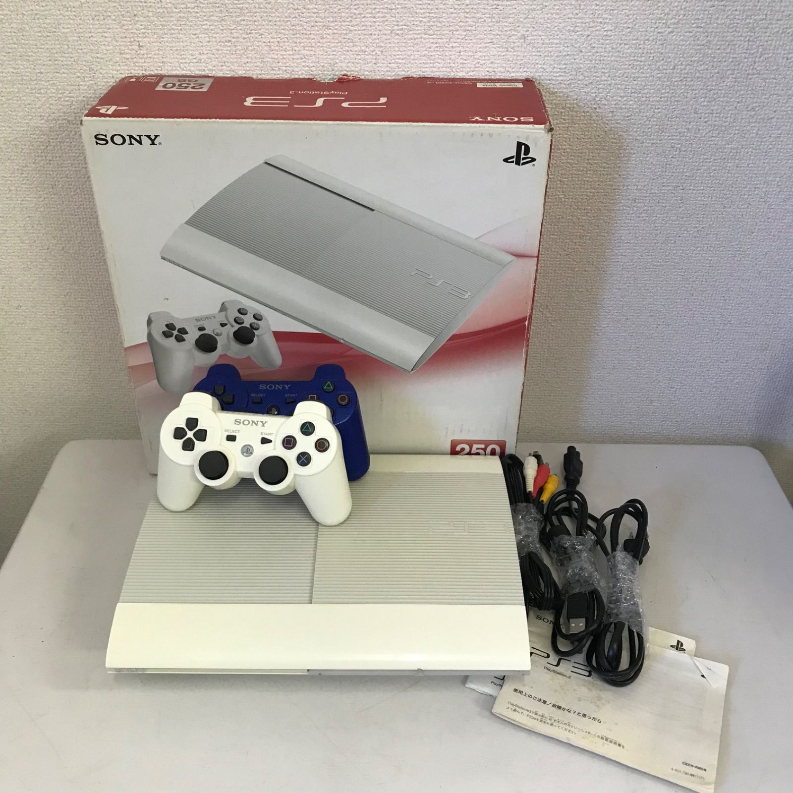 Sony PlayStation3 プレステ3 本体 CECH-4000B 250GB ホワイト - メルカリ