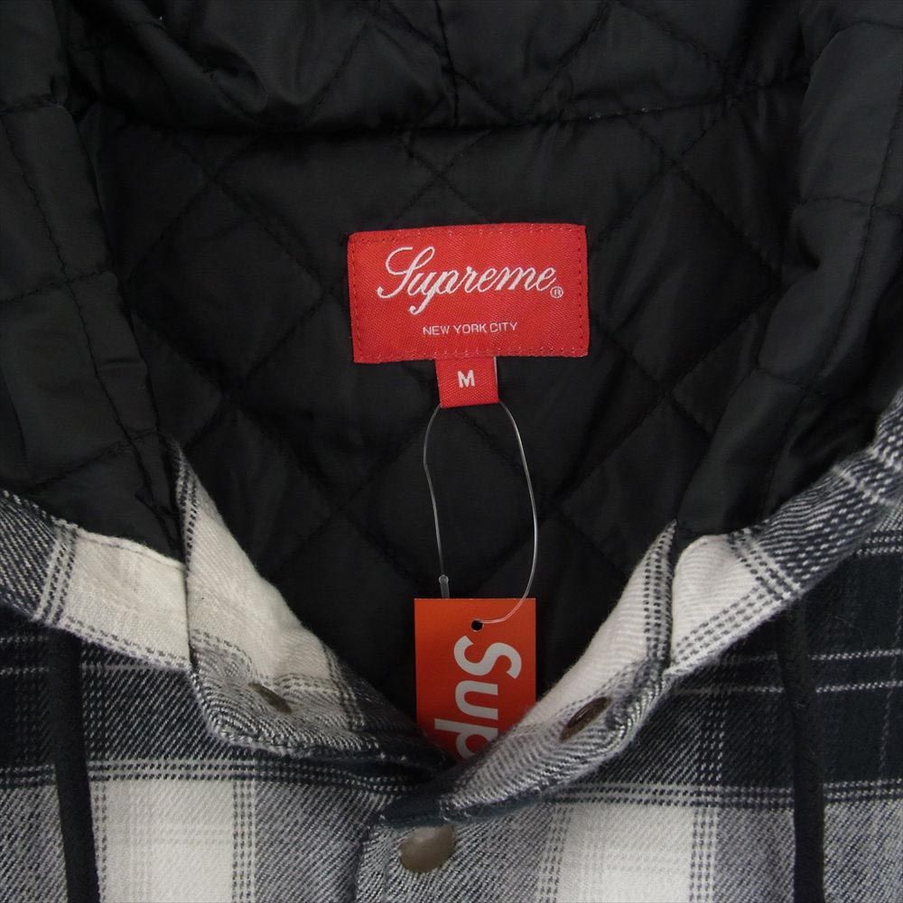 ジャケット・アウター supreme 19AW quilted hooded plaid shirt Supreme Quilted Hooded Plaid Shirt (FW19) - $138