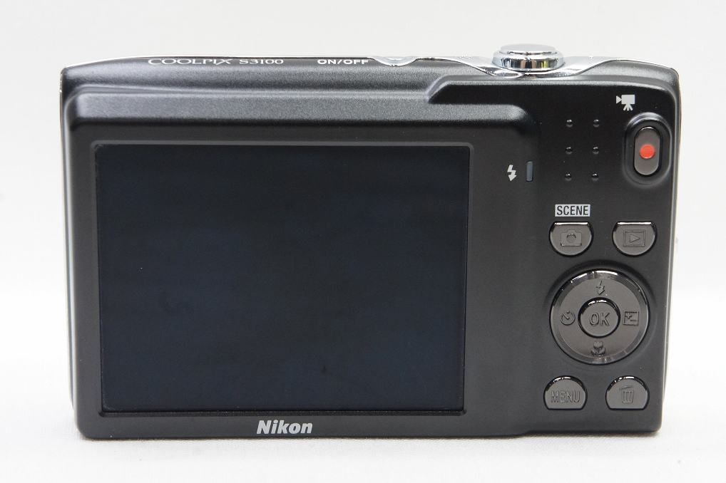 訳あり品 Nikon ニコン COOLPIX S3100 コンパクトデジタルカメラ