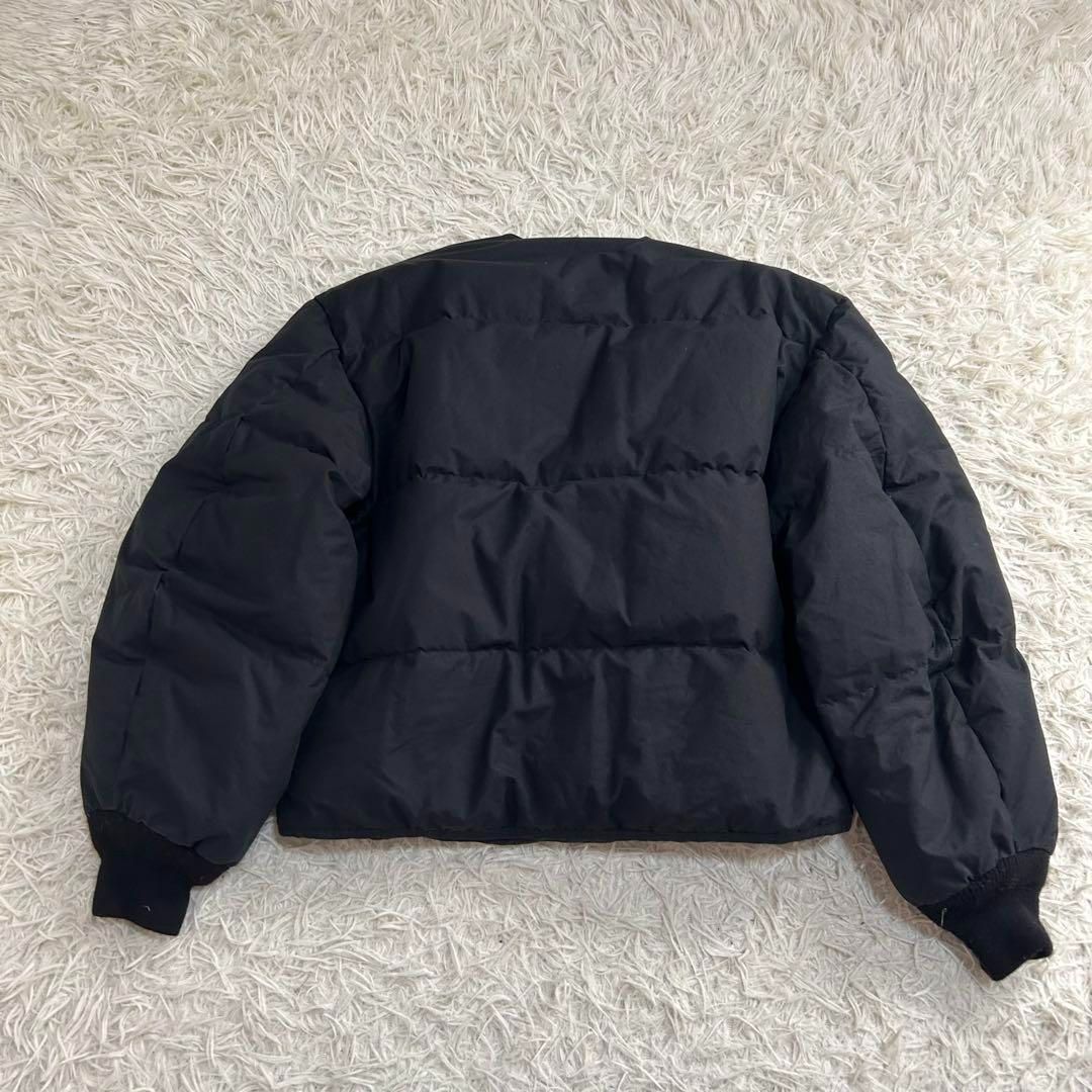 希少✨NANGA for graphpaper ノーカラー ダウンジャケット 黒 希少✨NANGA for graphpaper ノーカラー ダウンジャケット 黒