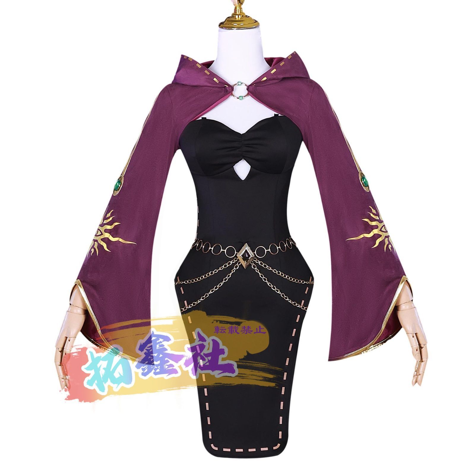 祭司衣装 cosplay コスプレ イベント仮装 cos服 IdentityⅤ に適合 フィオナ?ギルマン コスプレ Fiona Gilman 赤髪の魔女 祭司 コ