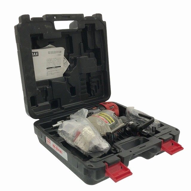 品 MAX マックス 65mm 高圧 コイルネイラ HN-65FW1 ケース付 型枠用モデル コンタクトップ エア釘打機 エア釘打ち機117296