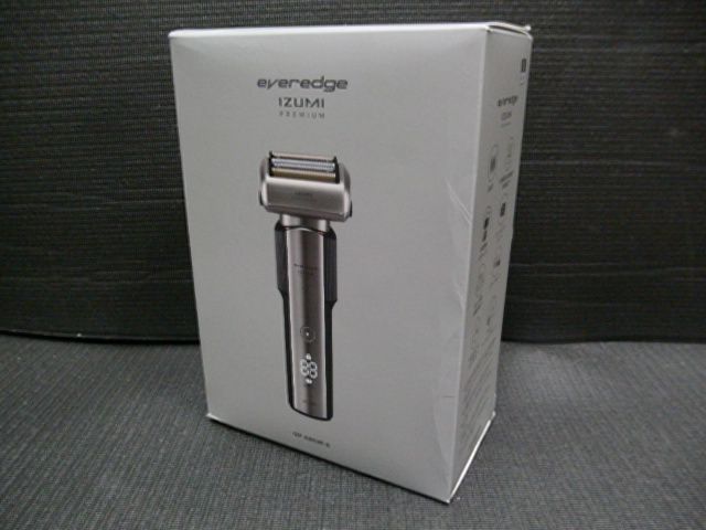 【中古】Maxell IZUMI マクセルイズミ everedge 6枚刃 everedge 6枚刃 充電式 往復式シェーバー IZF-E863R-S