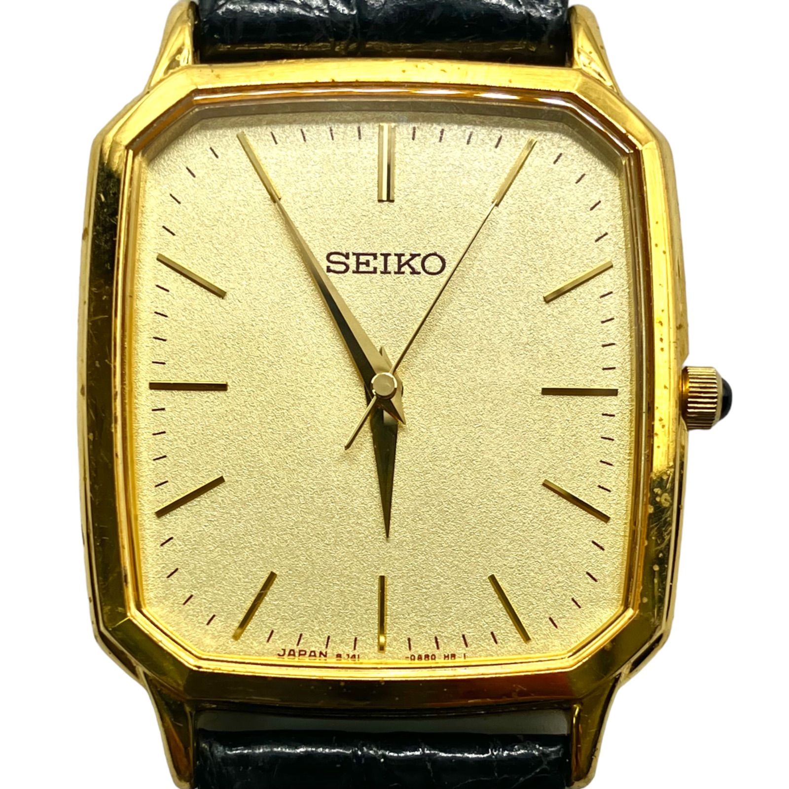 SEIKO DOLCE 腕時計 シンプルデザイン 高級感腕時計(アナログ