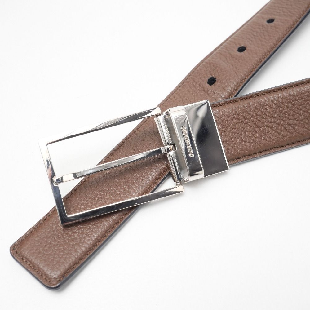 DIOR HOMME ディオール・オム ベルト リバーシブル スクエア バックル