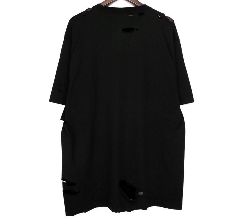 バレンシアガ BALENCIAGA 22SS 【 Destroyed Logo Print T-Shirt