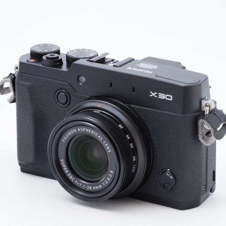 FUJIFILM プレミアムコンパクトデジタルカメラ X30 ブラック FX-X30B