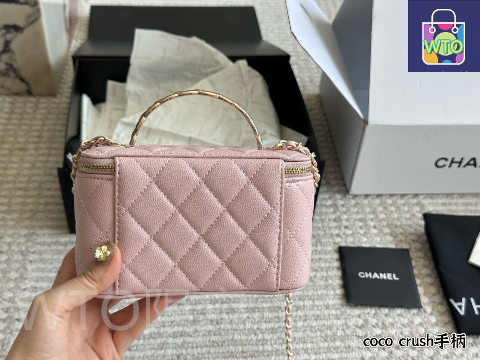 今日特価】Chanel 25c Handle Box Bag - シャネル 25c ハンドル