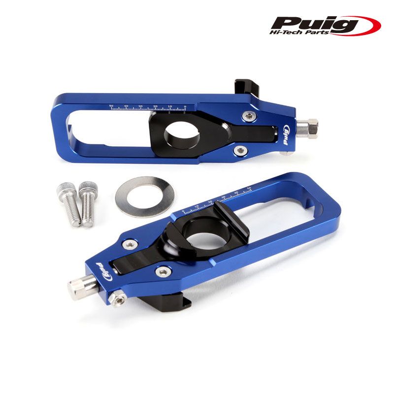 Puig 20686A CHAIN TENSIONER BLUE BMW S1000R 14-22 S1000RR 09-18 プーチ チェーン テンショナー