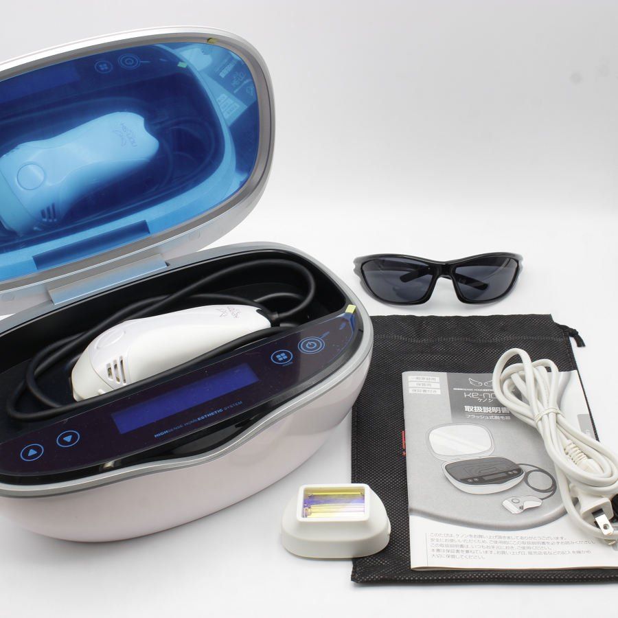 ケノン フラッシュ式脱毛器 ver6.2 交換カートリッジ付 ケノン フラッシュ式脱毛器 ver6.2 交換カートリッジ付 ケノン