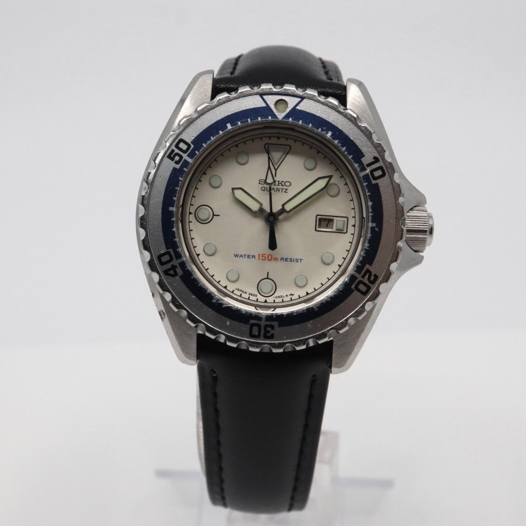 SEIKO セイコー 2625-0170 ダイバーズウォッチ 150m クォーツ ブラック