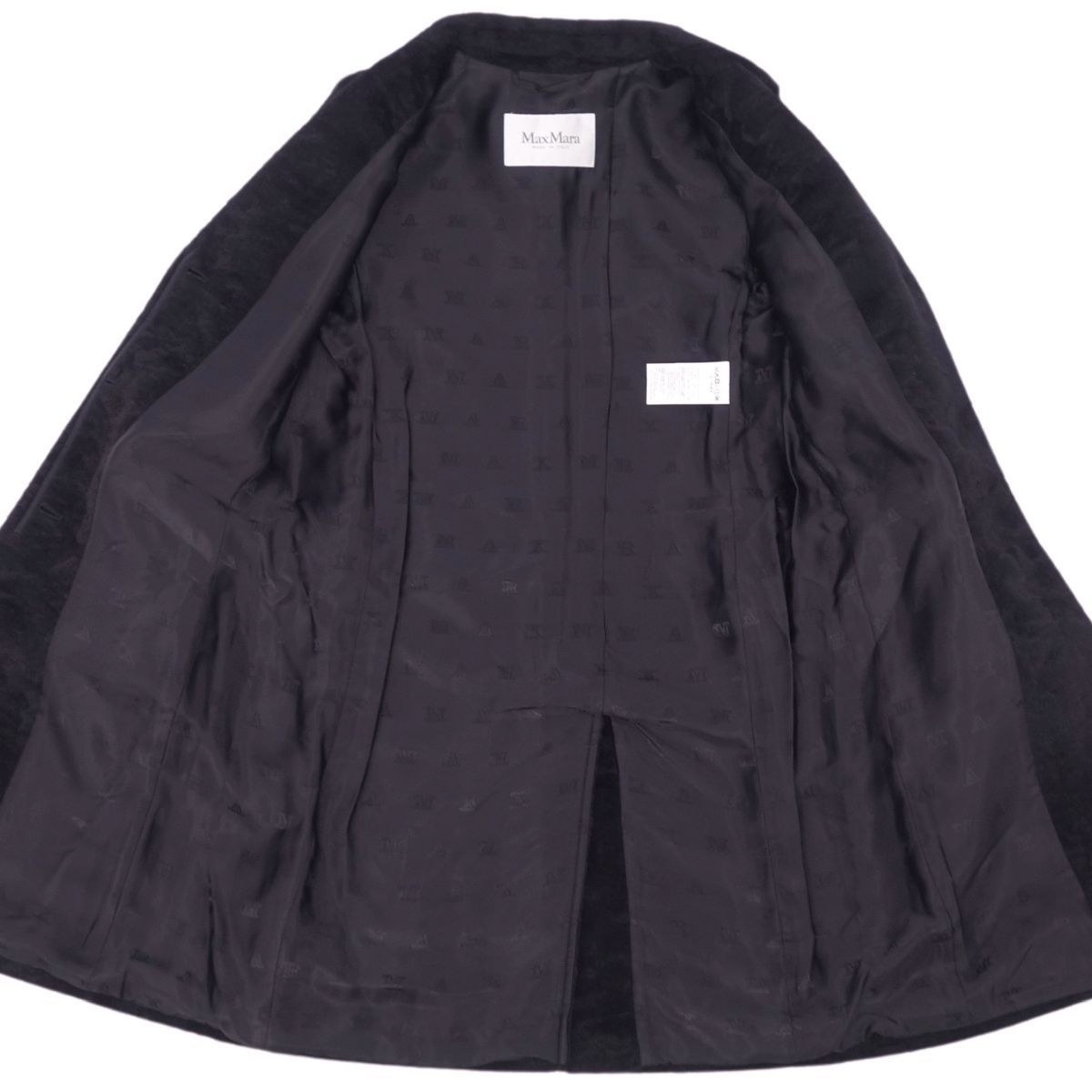 美品 マックスマーラ Max Mara コート 白タグ ロングコート アルパカ