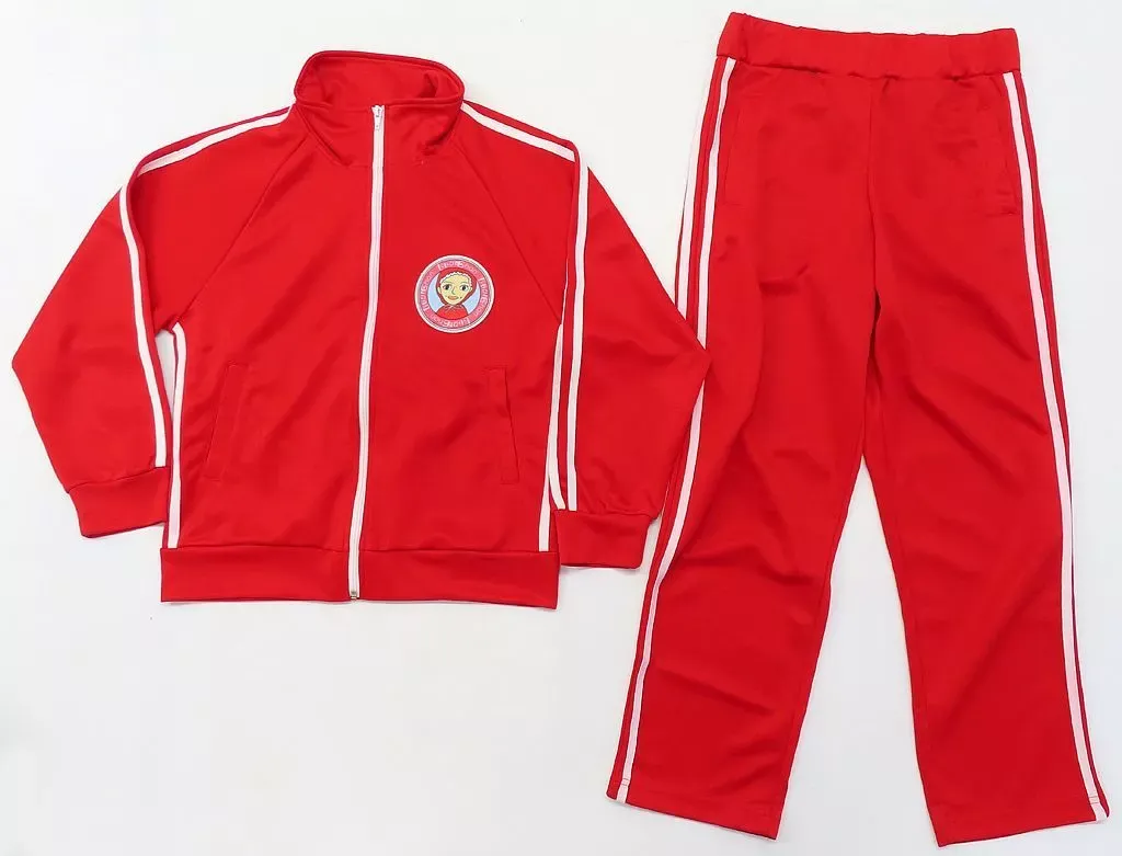 ももクロ×ミズノ プレミアムMOMO ジャージ 赤 L 2025年最新】ももクロ