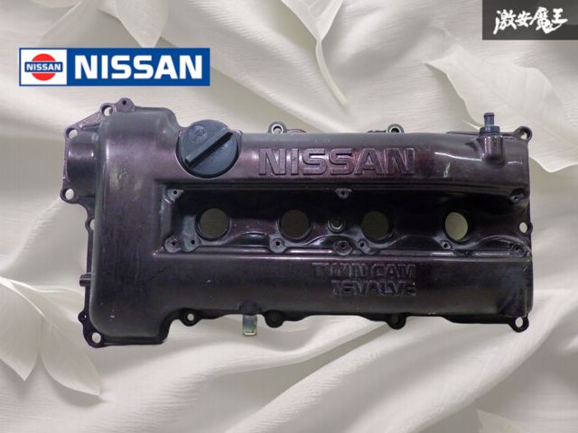 シルビア S14 後期 純正 SR20 エンジン ヘッドカバー タペットカバー 塗装品】日産純正 S14 シルビア SR20DET ターボ エンジン