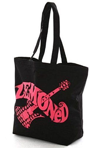 hide ヒデ X JAPAN LEMONeD レモネード トートバッグ バッグ ブラック×ピンク