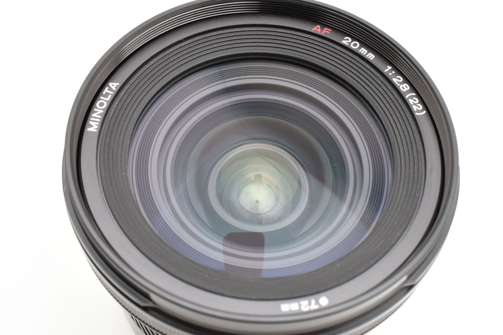 美品】Minolta AF 20mm F2.8 広角レンズ ソニー/ミノルタAマウント用