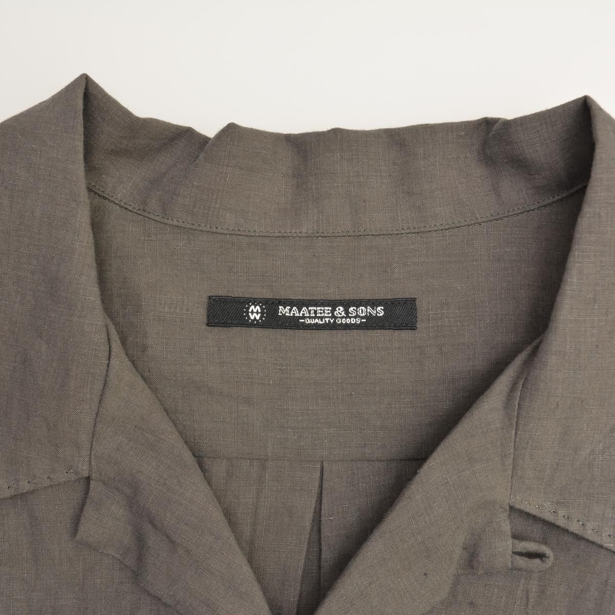 MAATEE&SONS 半袖 HANDKERCHIEF HEMP サイズ4 MAATEE&SONS 半袖 HANDKERCHIEF HEMP サイズ4 - メルカリ