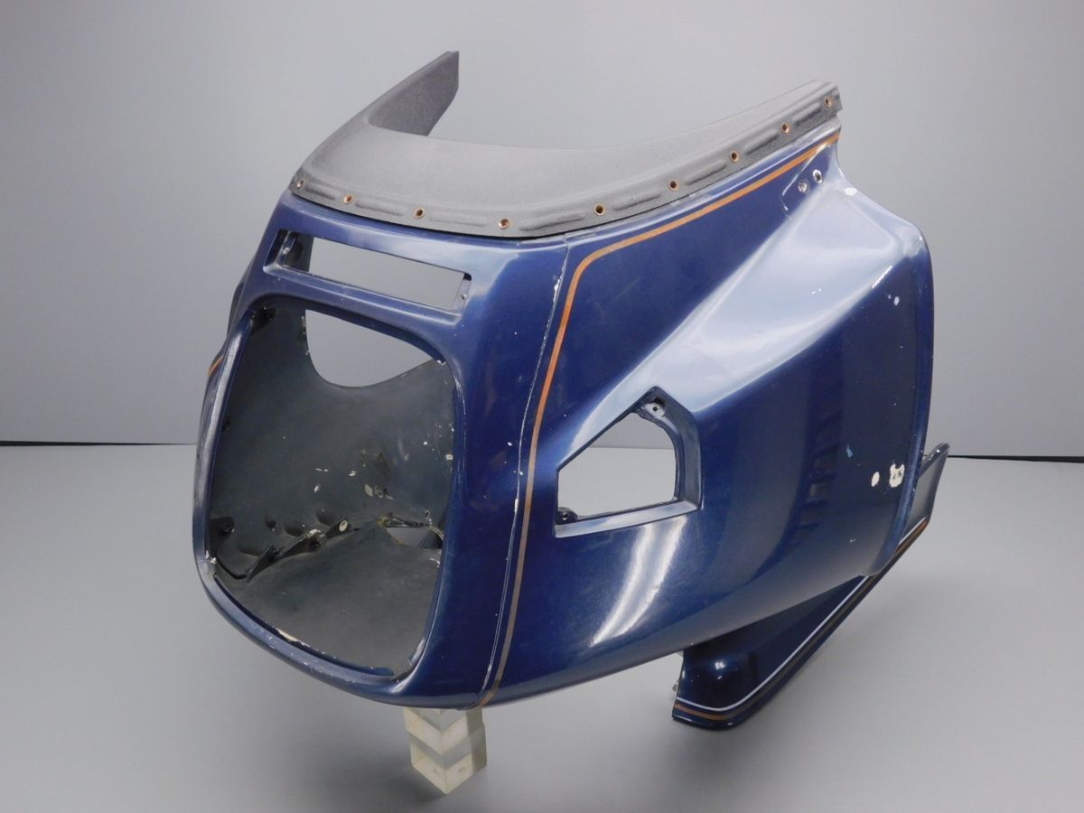 200 評価B BMW R100RS ツイン 純正 アッパー カウル 青 ブルー d5783