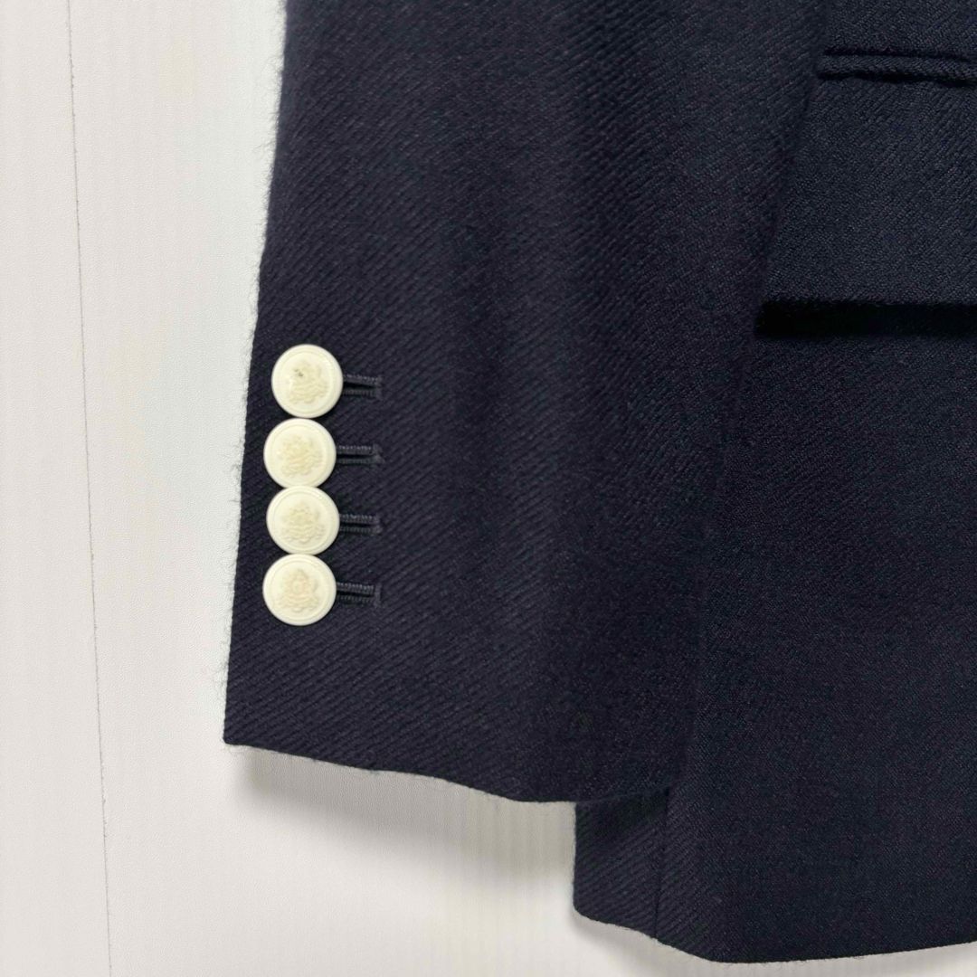 ユナイテッドアローズ 紺ブレザー テーラードジャケット 白ボタン