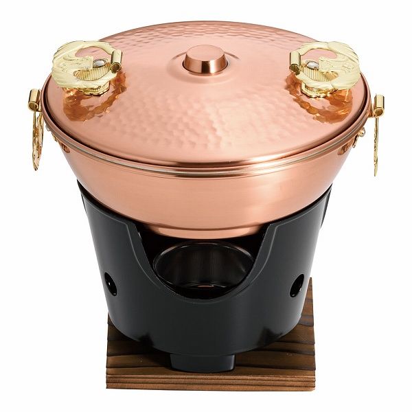 値下げ】工房ゆずりは 土鍋 6号 釉彩ローズ 直火用 径18.5cm 一人用