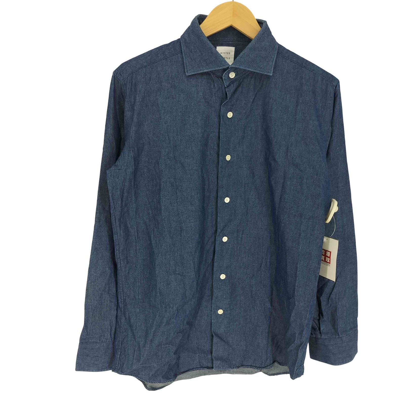 ミスタージェントルマン EXTRA LONG SHIRT ロングシャツコート M ミスタージェントルマンMISTER GENTLEMANロングシャツ Mr. Gentleman