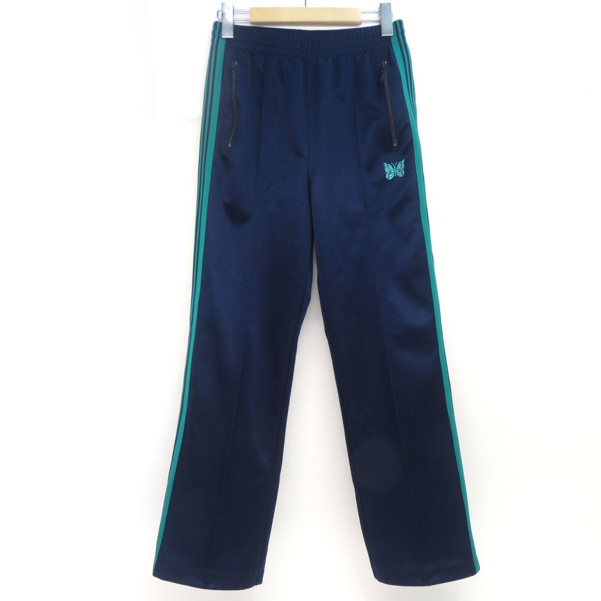 needles トラックパンツス　ターコイズ ニードルス Needles NEPENTHES限定カラー Narrow Track Pant
