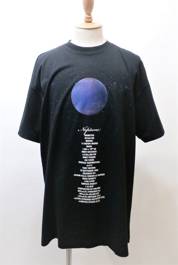 正規品 VETEMENTS UAH20TR901 PLANET NUMBER TEE ヴェトモン