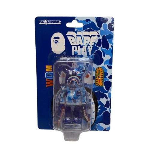 ア ベイシング エイプ A BATHING APE BER BRICK ベアブリック APE CAMO SHARK メンズジュエリー アクセサリー その他 ブルー 201goods-642