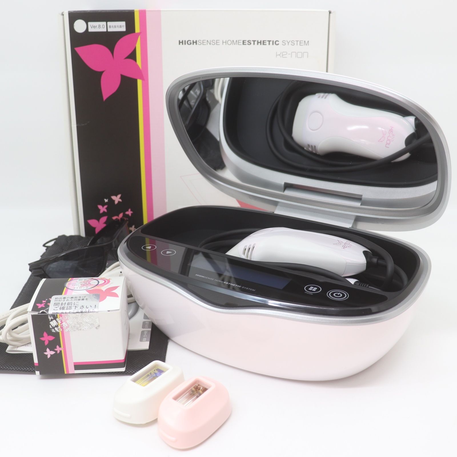 IT6VW69YBYGI エムテック Ke-non ケノン Ver8.0 フラッシュ式美顔 脱毛