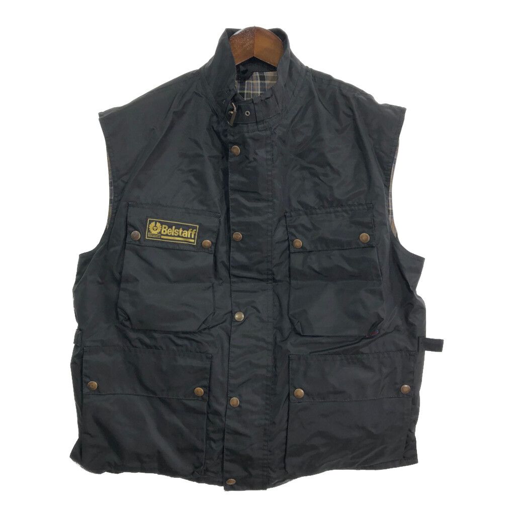 Belstaff ベルスタッフ ナイロン ベスト アウター ブラック Belstaff ベルスタッフ ナイロン ベスト アウター ブラック