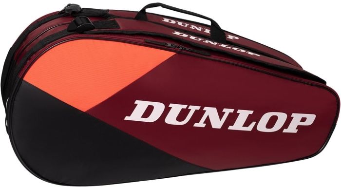 【新品・5営業日で発送】DUNLOP ダンロップ ラケットバッグ6_DTC-2430 (DTC2430) 色 : ブラクレツド 