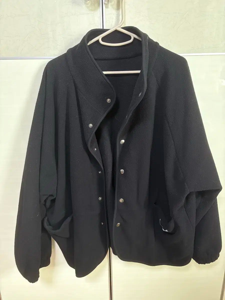 modestmood 西 フリース 男性用 ライン 黒