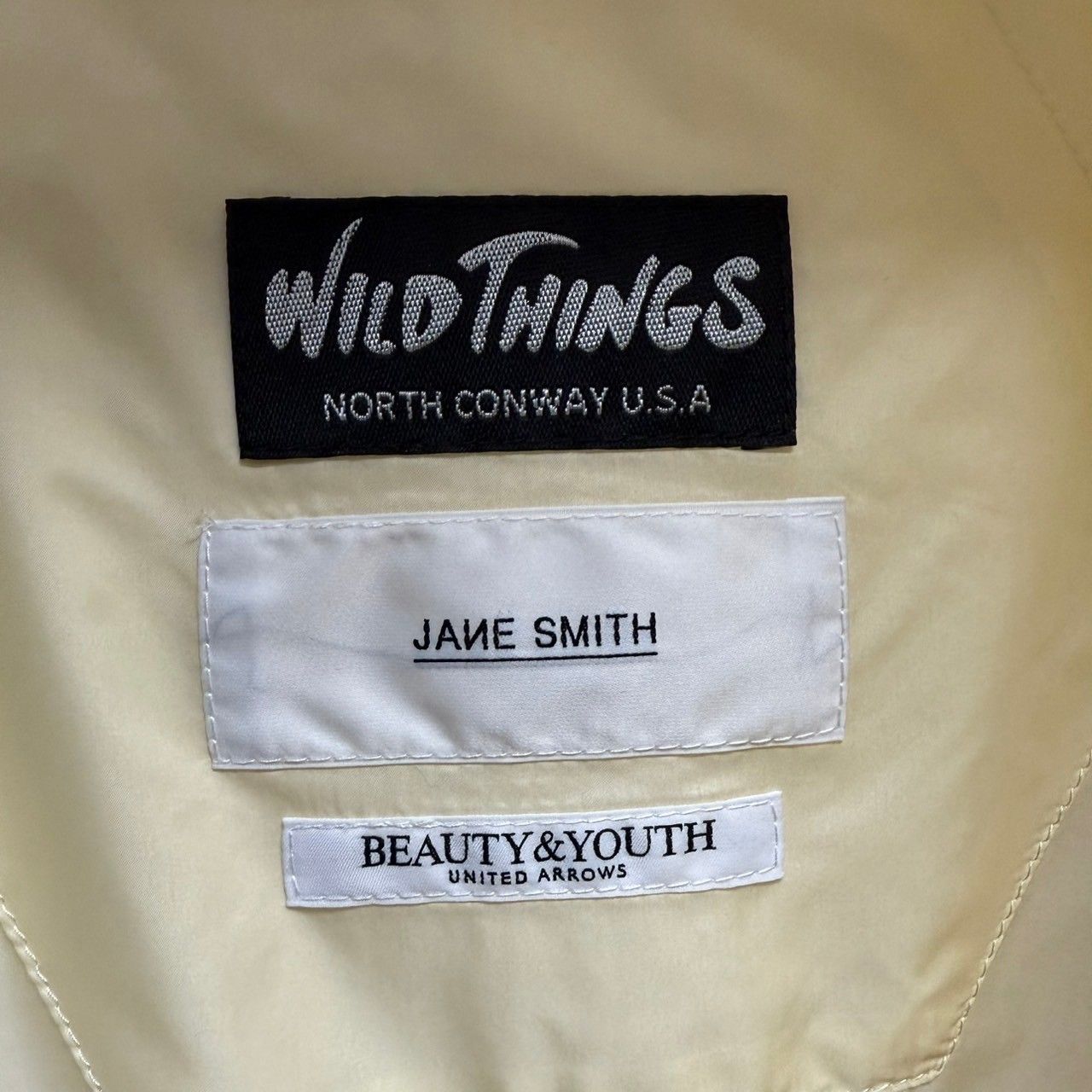 JANE SMITH×WILD THINGS×BEAUTY&YOUTH ジェーンスミス ワイルド