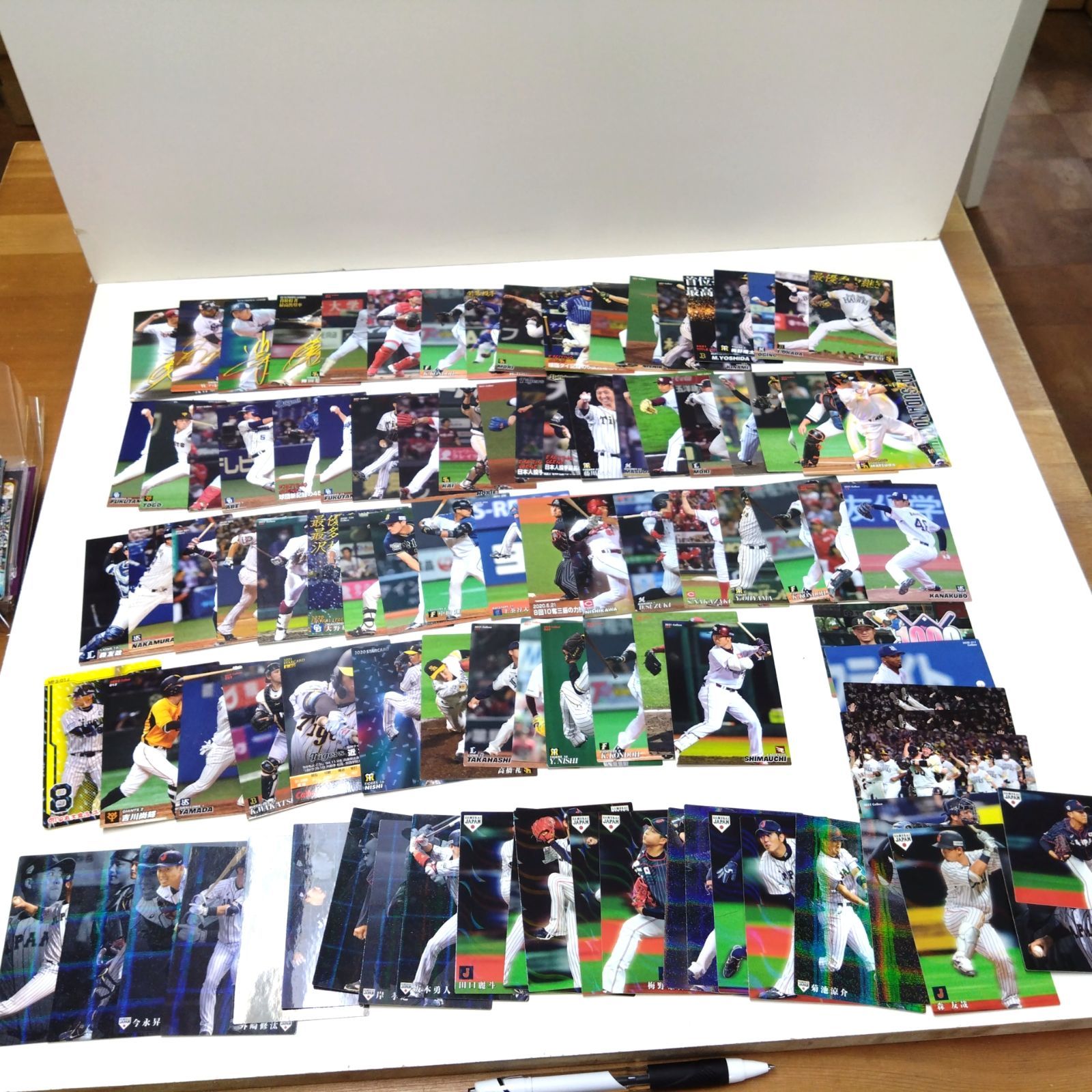 プロ野球チップス　カード 930927 カルビー プロ野球チップス カード 98枚 まとめ売り - メルカリ