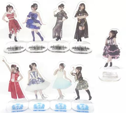 アクリルスタンド アクリルパネル 全9種セット 水樹奈々 会場 アクリルスタンド～LIVE COSTUME COLLECTION～ NANA MIZUKI LIVE GRACE 2019 -OPUS III-