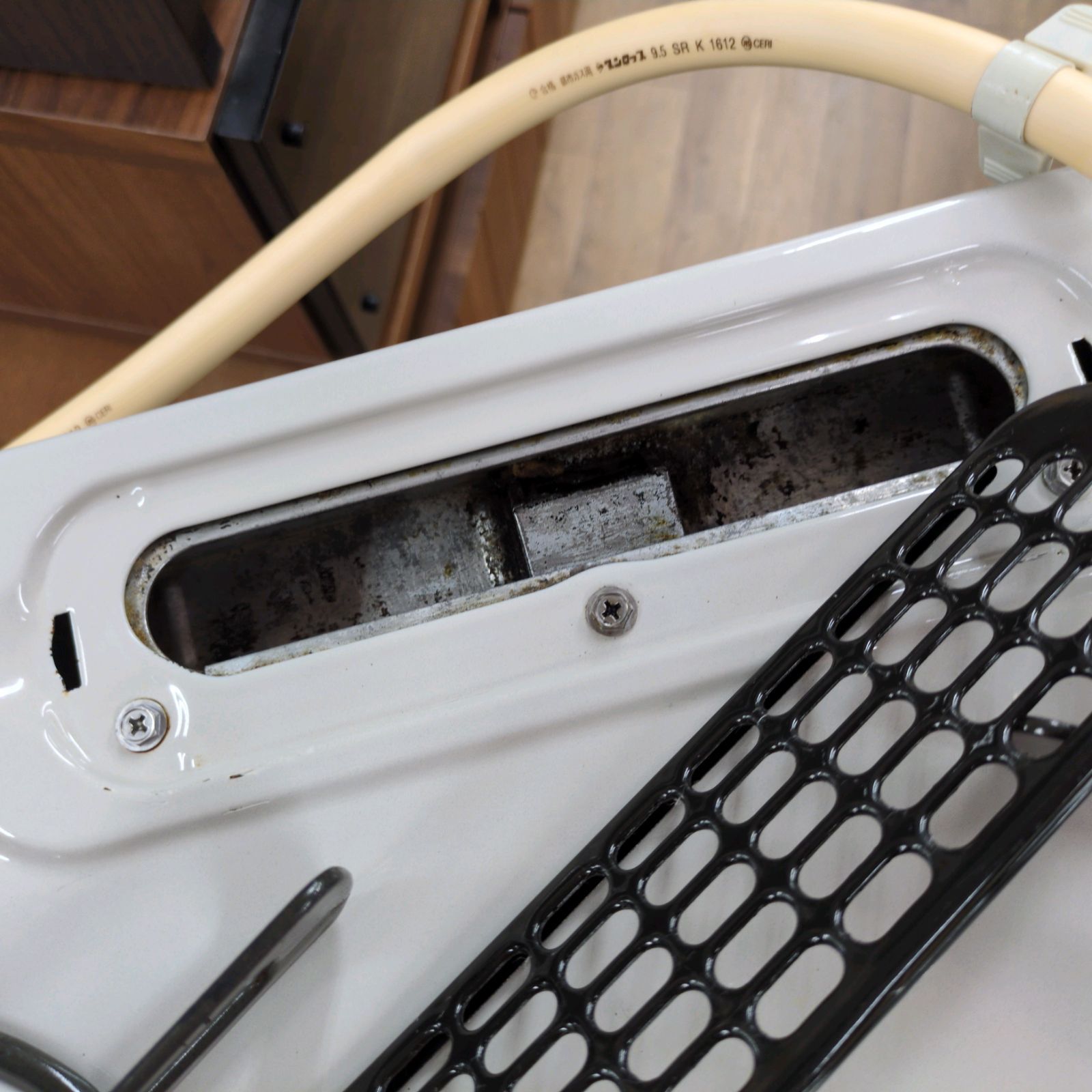 J236 ☆グリル使用感☆2017年製☆Rinnai☆都市ガスコンロ☆水無し片面