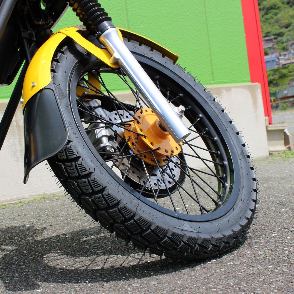 Mr Quick製 ホンダ CC110 JA60 クロスカブ用 アルミ製 17インチ