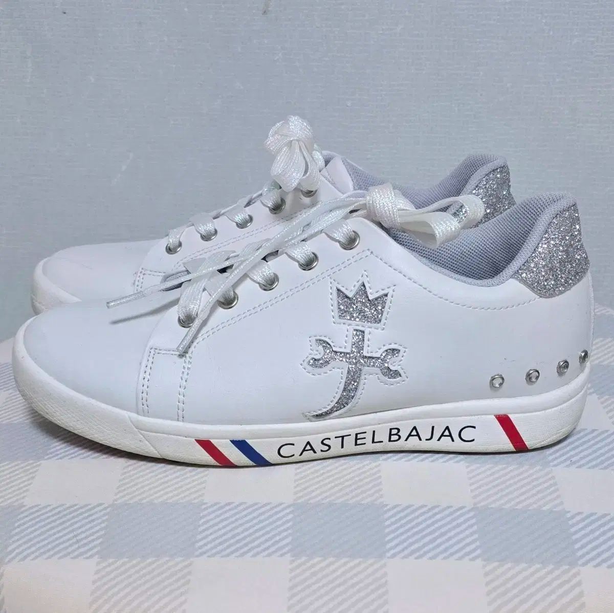 【新作入荷，新品】 カステルバック レディース スニーカーズ 白 シューズ(男性用)