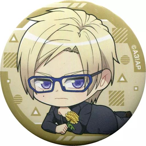 中古】バッジ・ピンズ 古市左京 「アニメA3!(エースリー) ごろりん缶