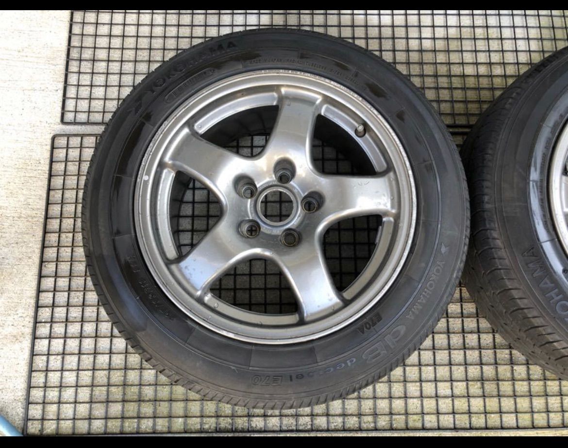 日産 GT-R R32 純正 8J+30 16インチ タイヤホイール 4本セット