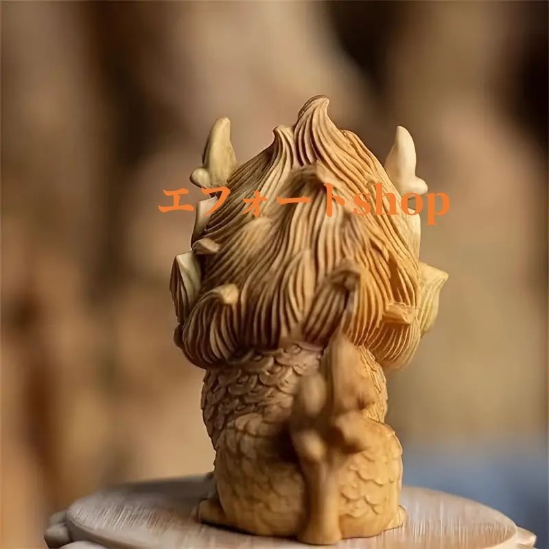 木製神話的生き物彫刻 木製神話的生物彫刻