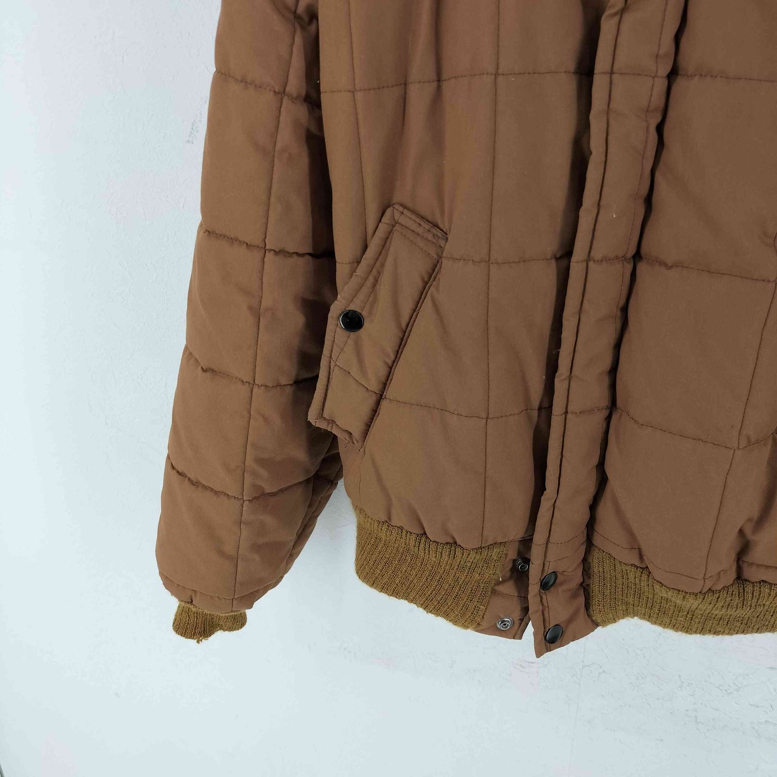 ユーズドフルギ USED古着 70s USA製 TALON 襟ボア キルティング