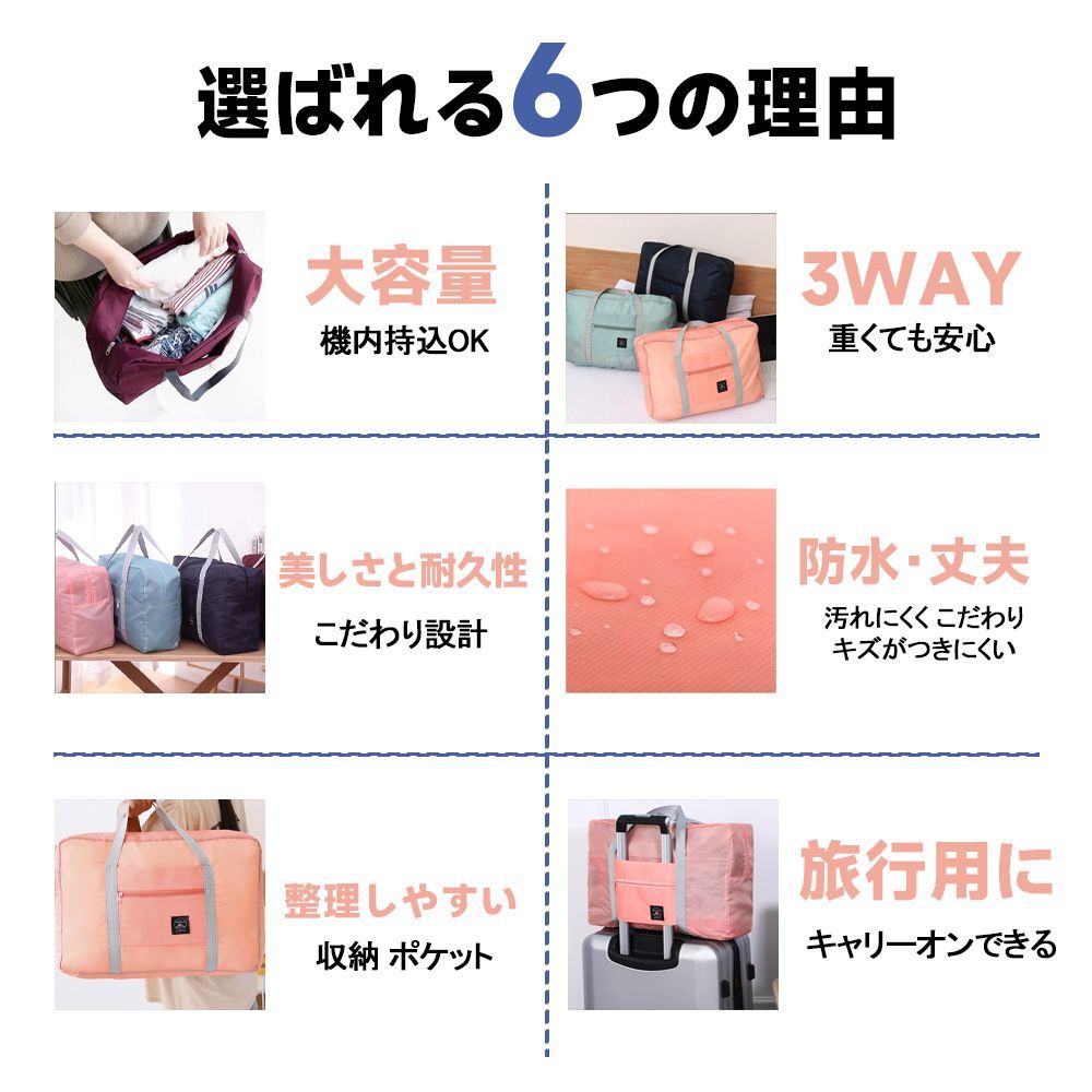 トラベルバッグ