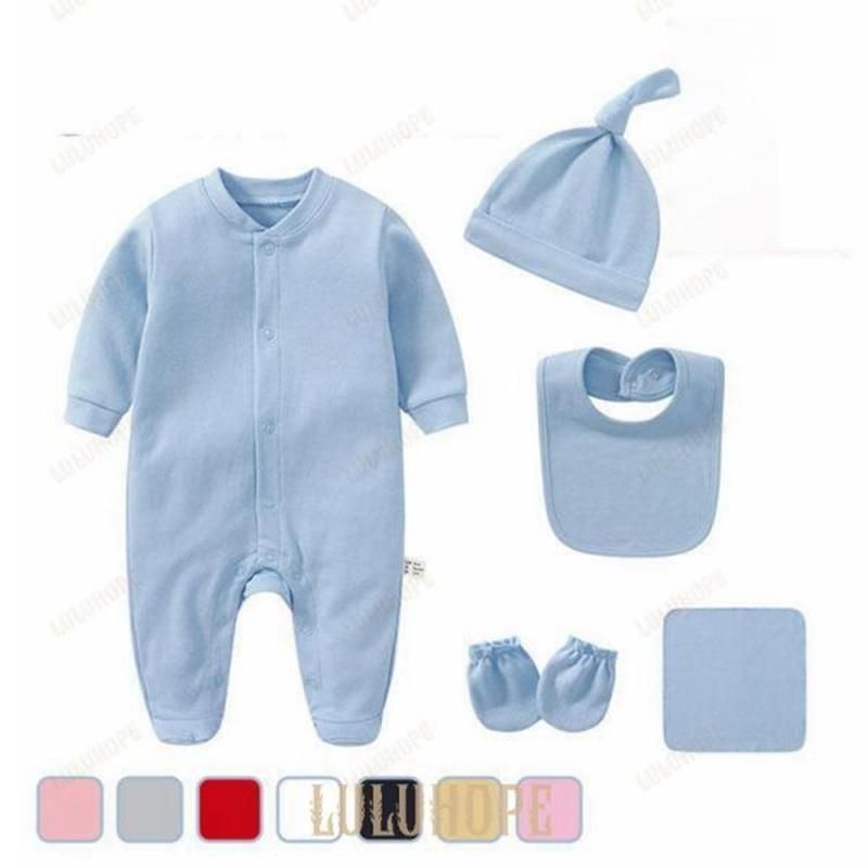 6枚セット 新生児肌着セット 敏感肌 ベビー服 ギフト ベビー用品 コンビ肌着 帽子 ミトン ハンカチ スタイなど 出産準備 出産祝い