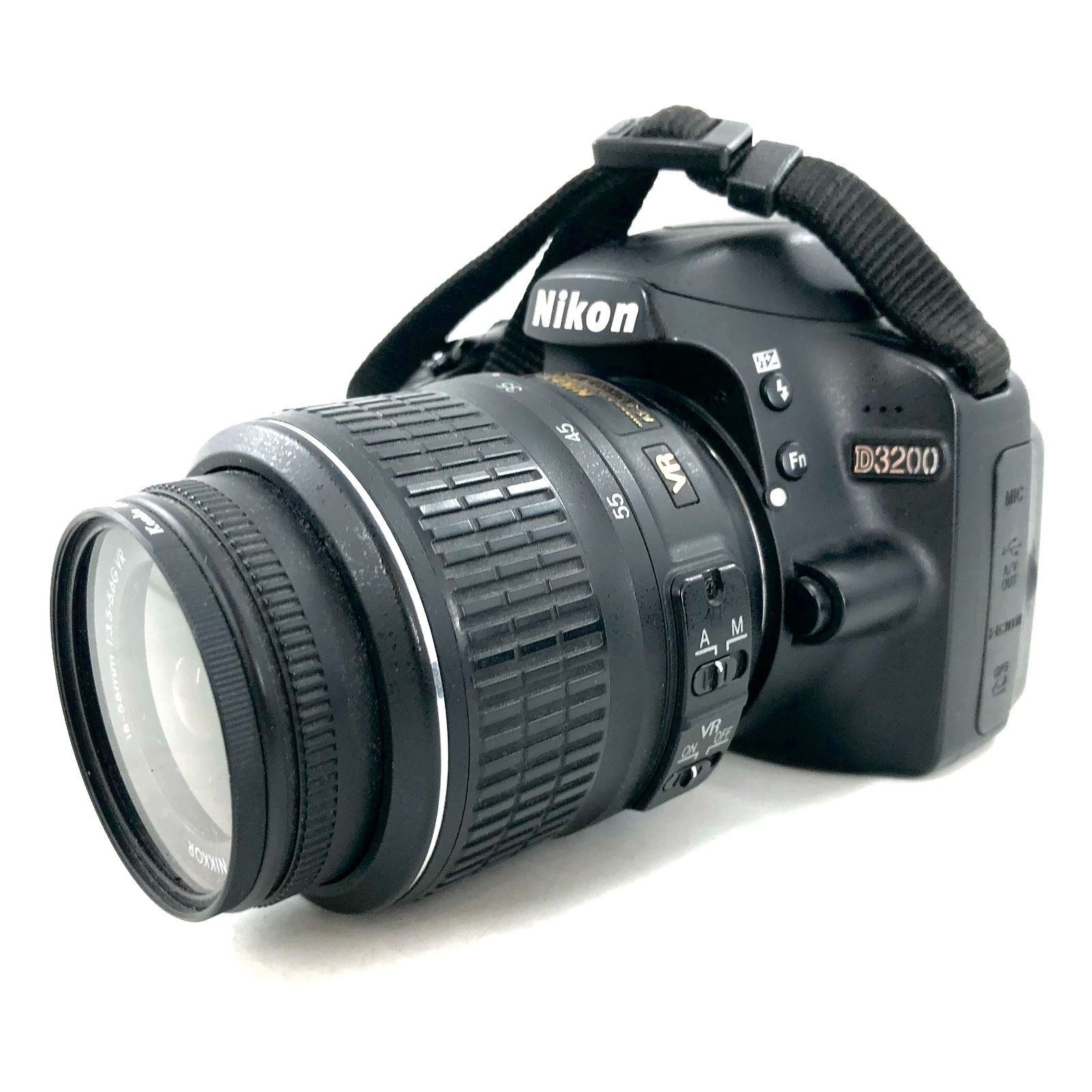 NIKON ニコン D3200 レンズ2本セット ブラック 一眼レフデジタルカメラ 