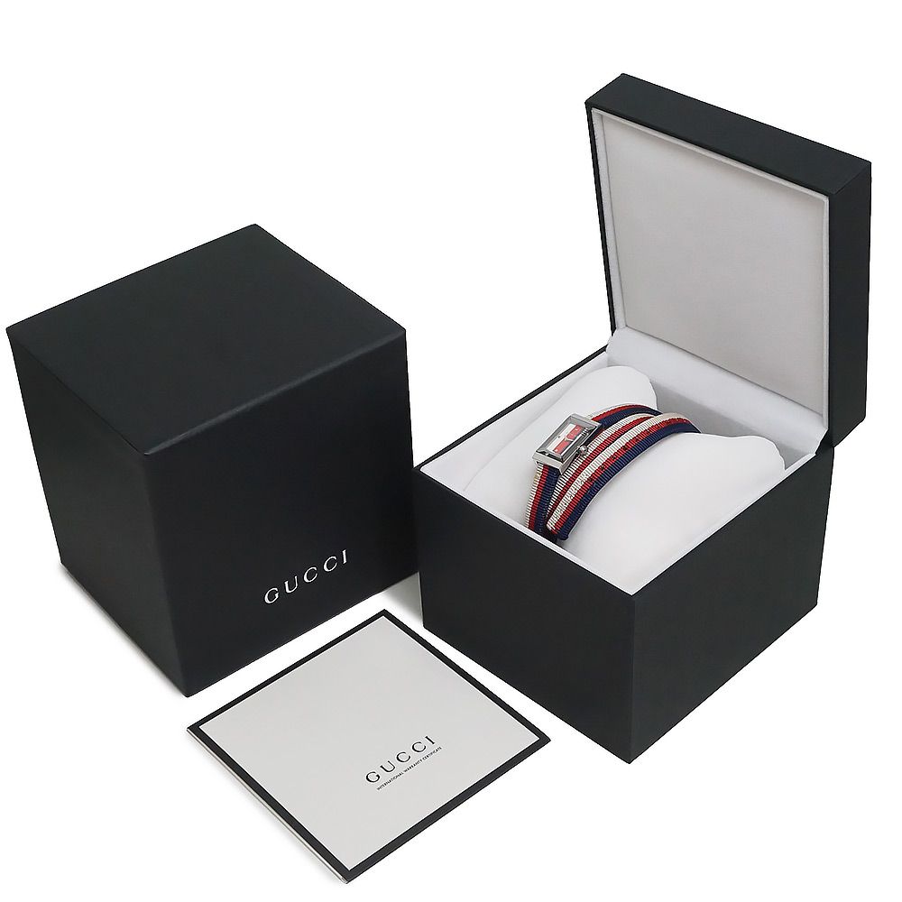 グッチ Gフレーム クォーツ クオーツ 腕時計 ステンレススチール  