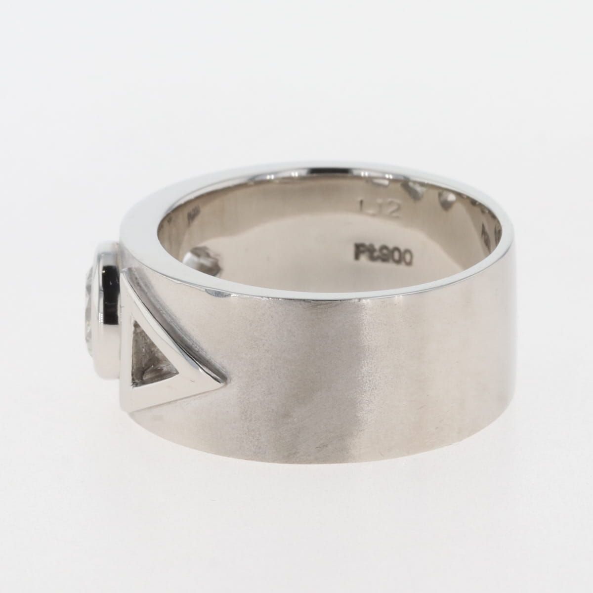 ダイアモンド デザインリング プラチナ 指輪 リング 19.5号 Pt900 