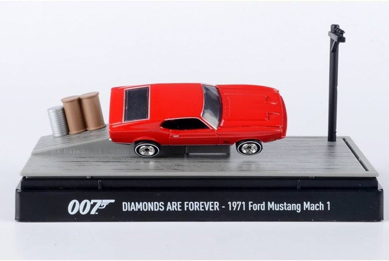 フォード マスタング マッハ1 007 ボンドカー 1/64 モーターマックス 
