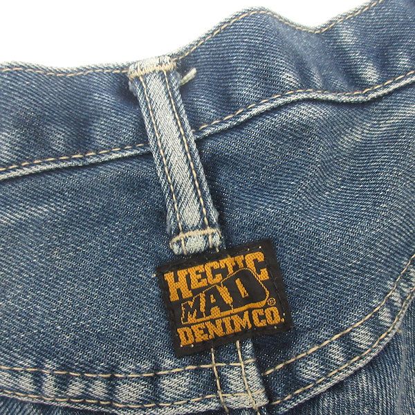 Q□マッドヘクティク/HEECTIC 3D立体裁断デニムパンツ【メンズM